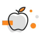 icono de manzana