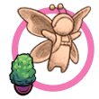 Avatar de mariposa con una planta