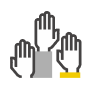 Icono de manos